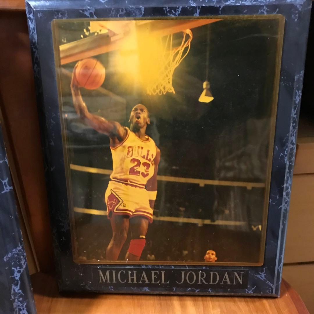 マイケル・ジョーダン デニス・ロッドマン 額装品　NBA認証あり