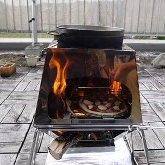 LOGOS THE KAMADO 400℃で本格ピザ焼き窯