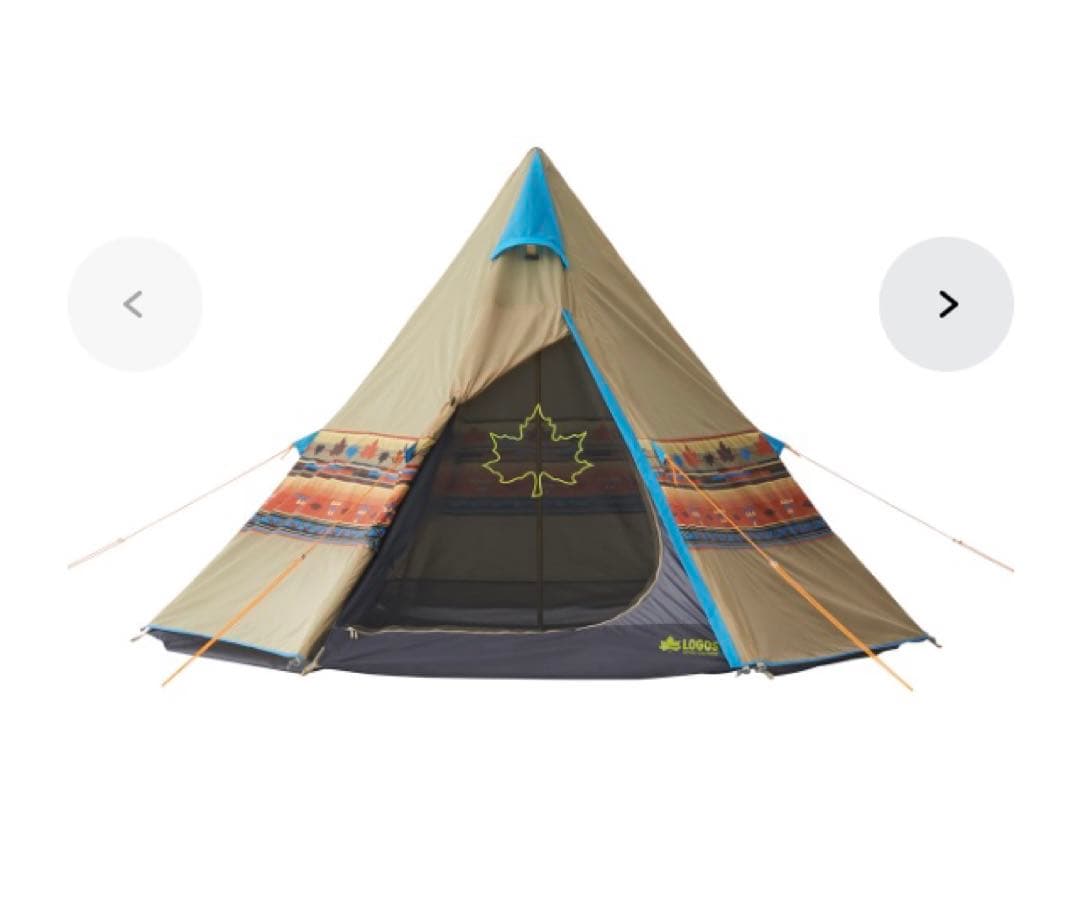 LOGOS ナバホ Tepee 300、グランドシート、インナーマット、タープ