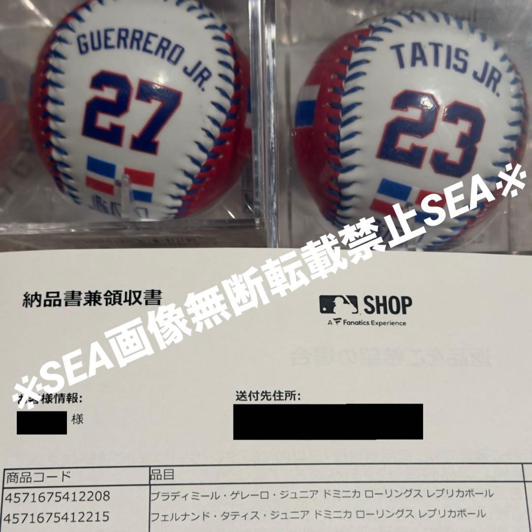 超激レア　WBC ドミニカ代表 タティスjr 記念ボール （※正規品※）　②