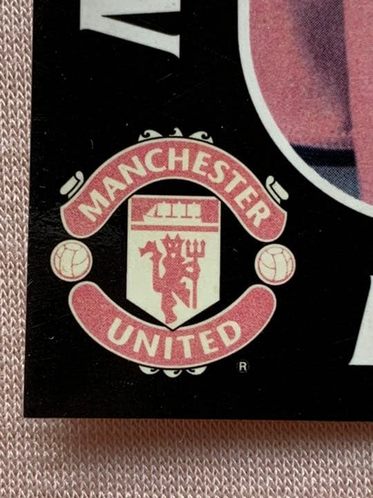'95 Man U 旧ロゴ掛け時計 箱入り 作動確認済み 希少品