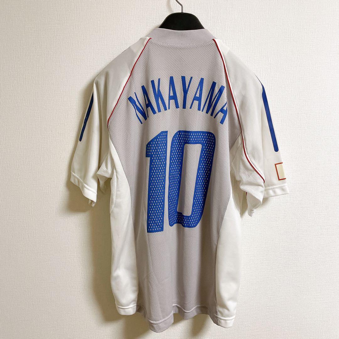 adidas 2002年 日韓W杯 日本代表 ユニフォーム 中山雅史 アウェイ