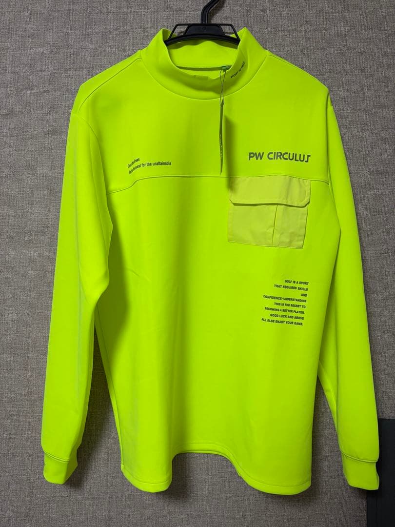 pw circulus ゴルフウェア ニット モックT スウェット