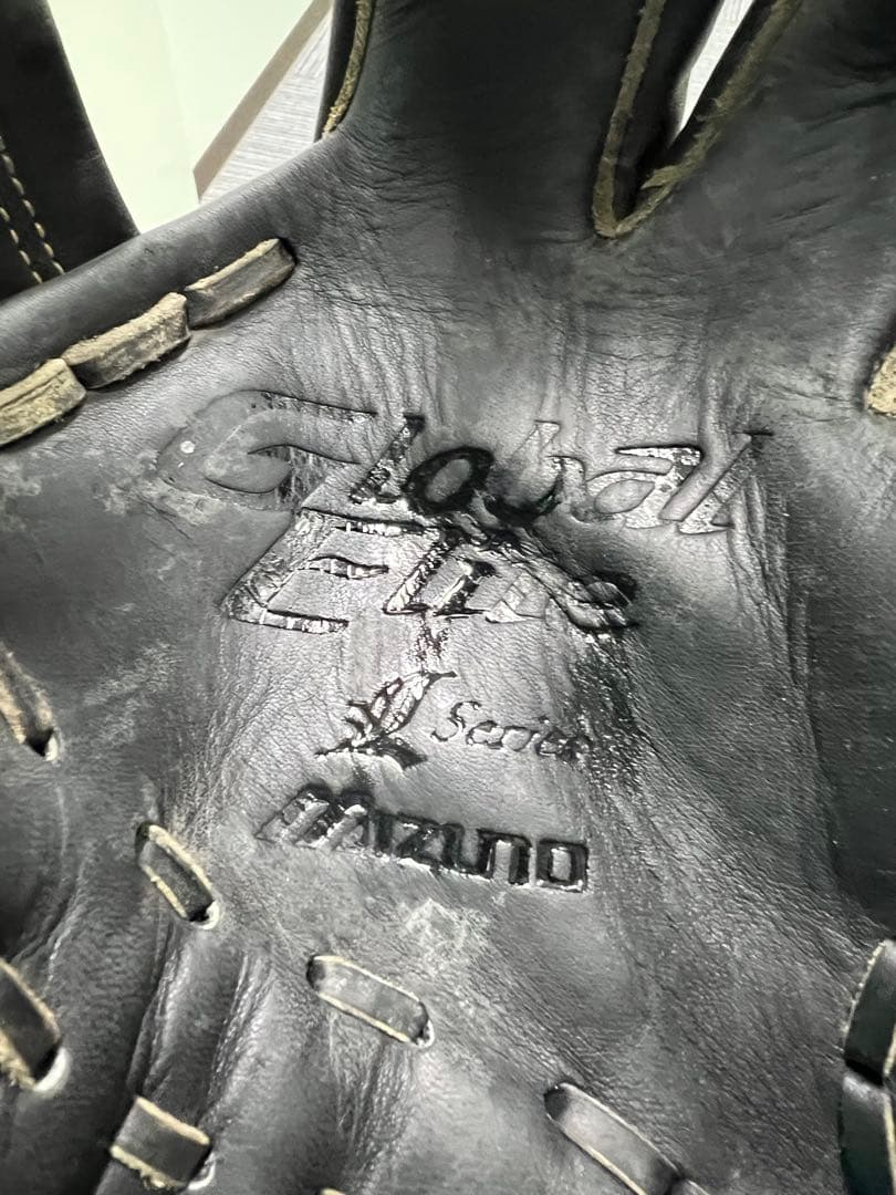 【美品】Mizuno Global Elite 軟式グローブ 右投げ用