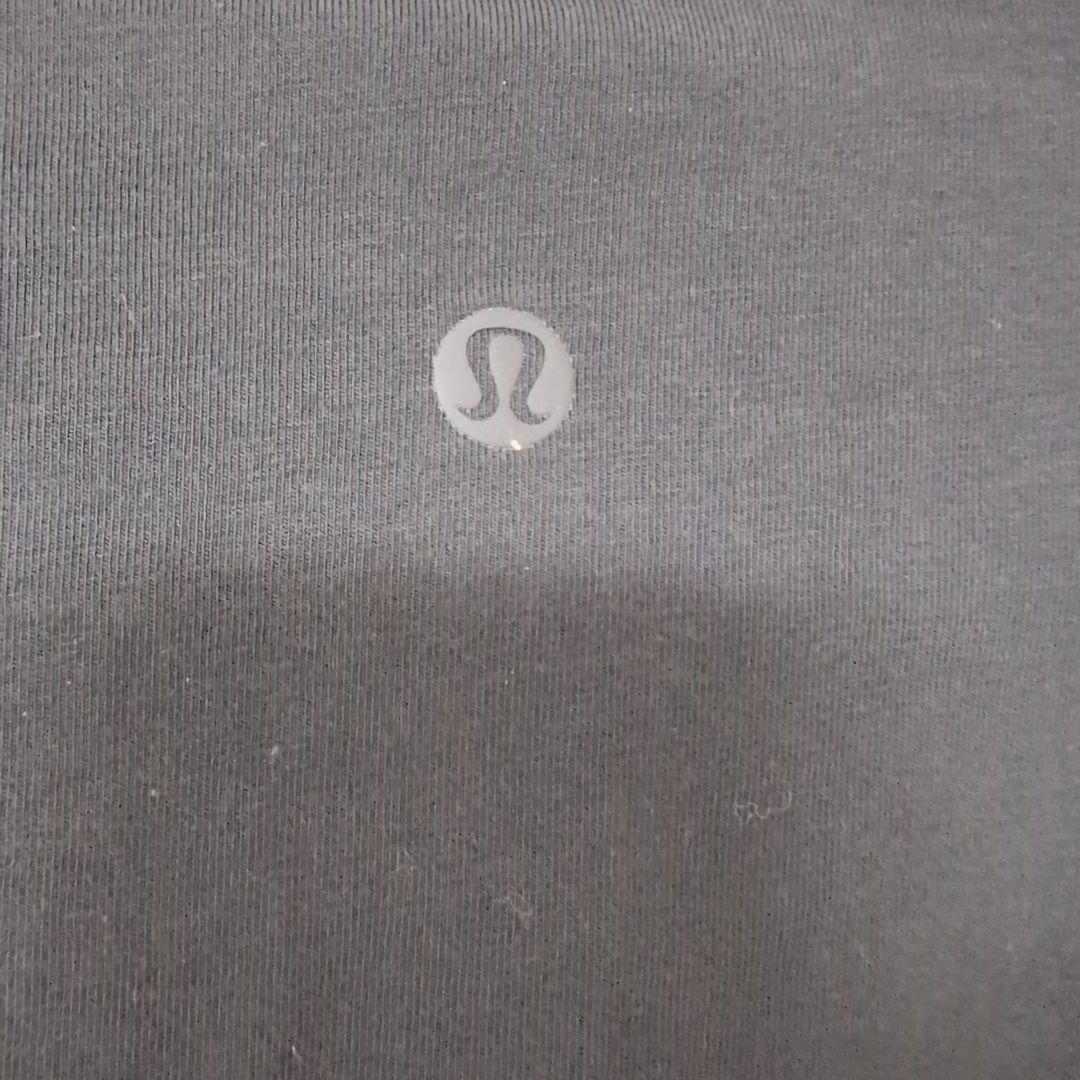 ルルレモン　ブラック ヨガウェア ロングTシャツ サイズ2