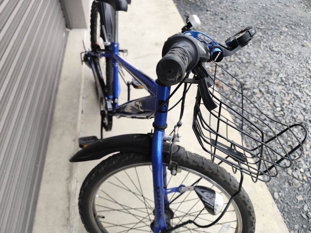 アサヒサイクル　DRIDE S3　ドライド　ブルー　24インチ　栃木