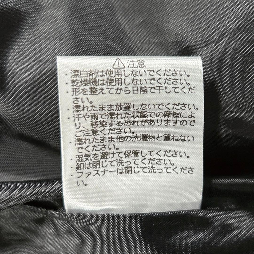 【ウォッシャブル】　ニューバランス　ベンチコート　ロング　ダウン ブラック　L