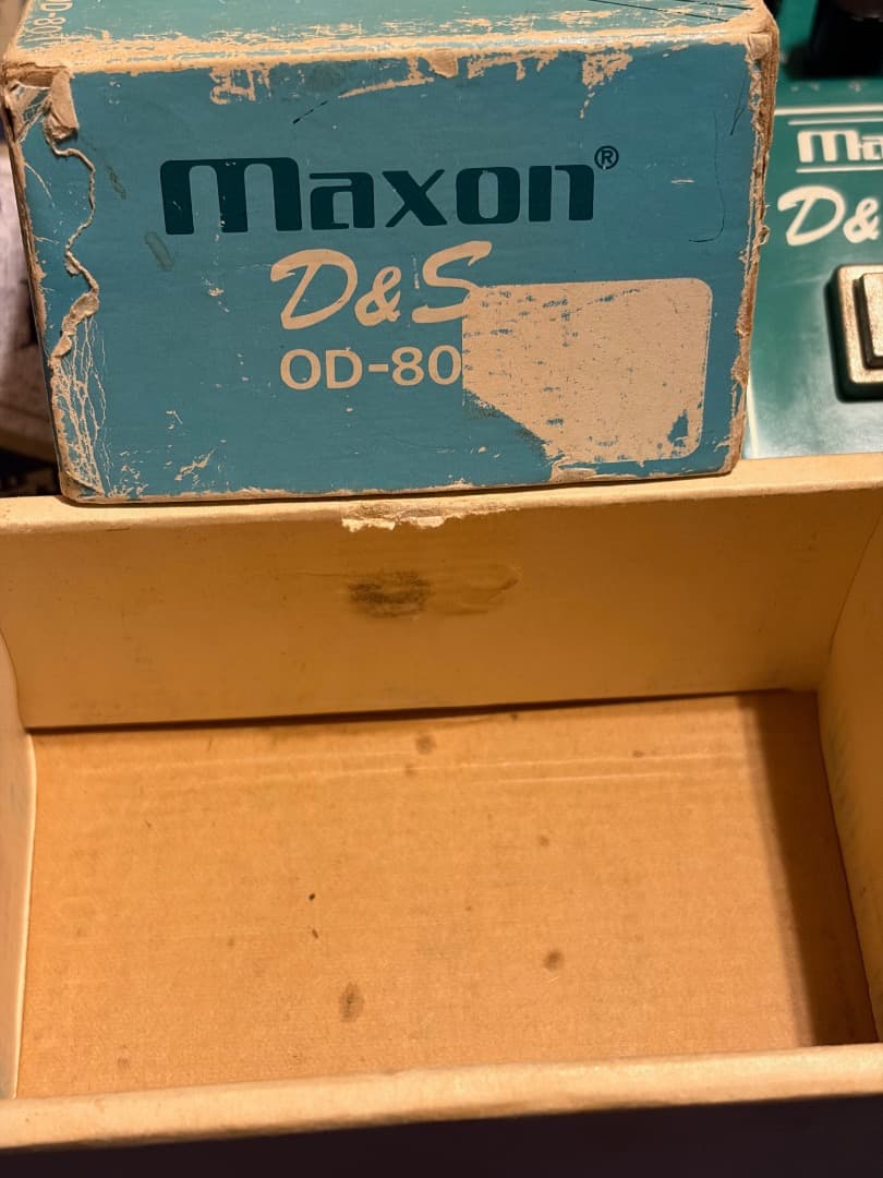 ウ*ズ様 Maxon D&S OD-801ディストーション/ファズ(箱有)