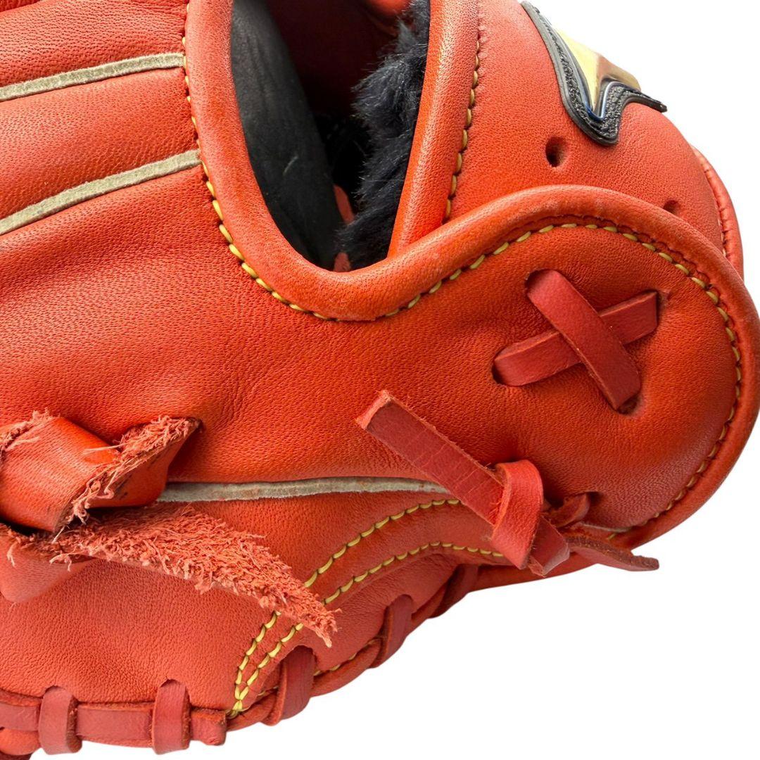 【美品】MIZUNO Select9 軟式グローブ 外野用　オレンジ
