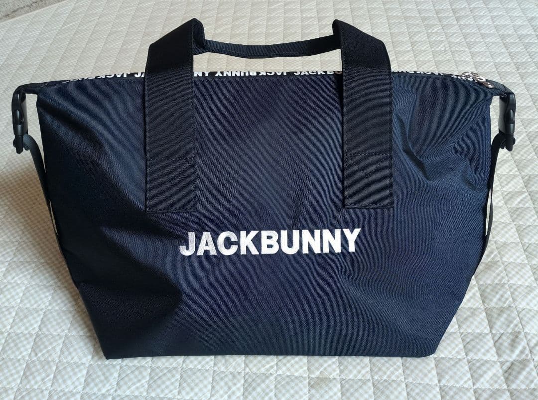 新品未使用品　パーリーゲイツ　ジャックバニー♥保冷バッグ　トートバッグ　ネイビー