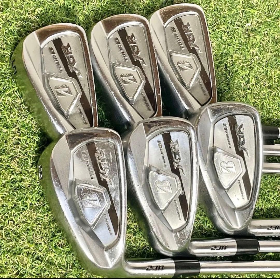 【貴重レフティ】ブリヂストン JGR HF2 アイアンセット 6本 S 左 良品