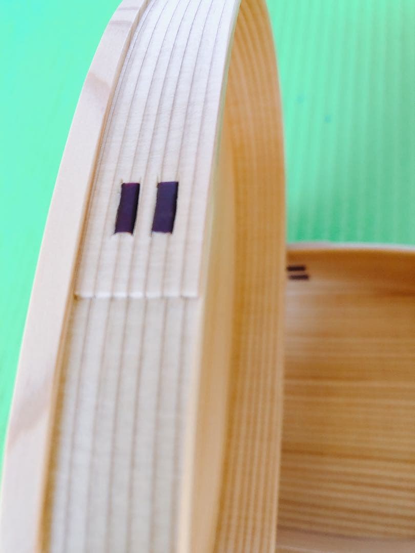 【美品✨】曲げわっぱ　弁当箱　大館工芸社　小判弁当　仕切り無し