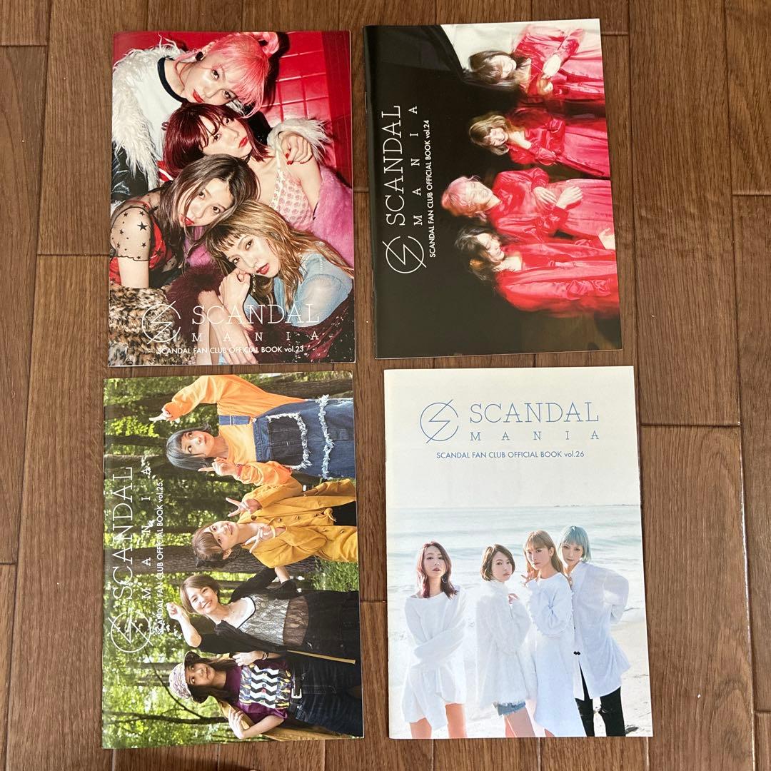 SCANDAL 会報誌 バインダー セット おまけ付き