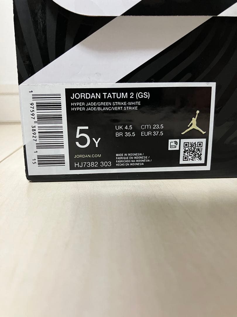 テイタム2 GS JORDAN 23.5センチ