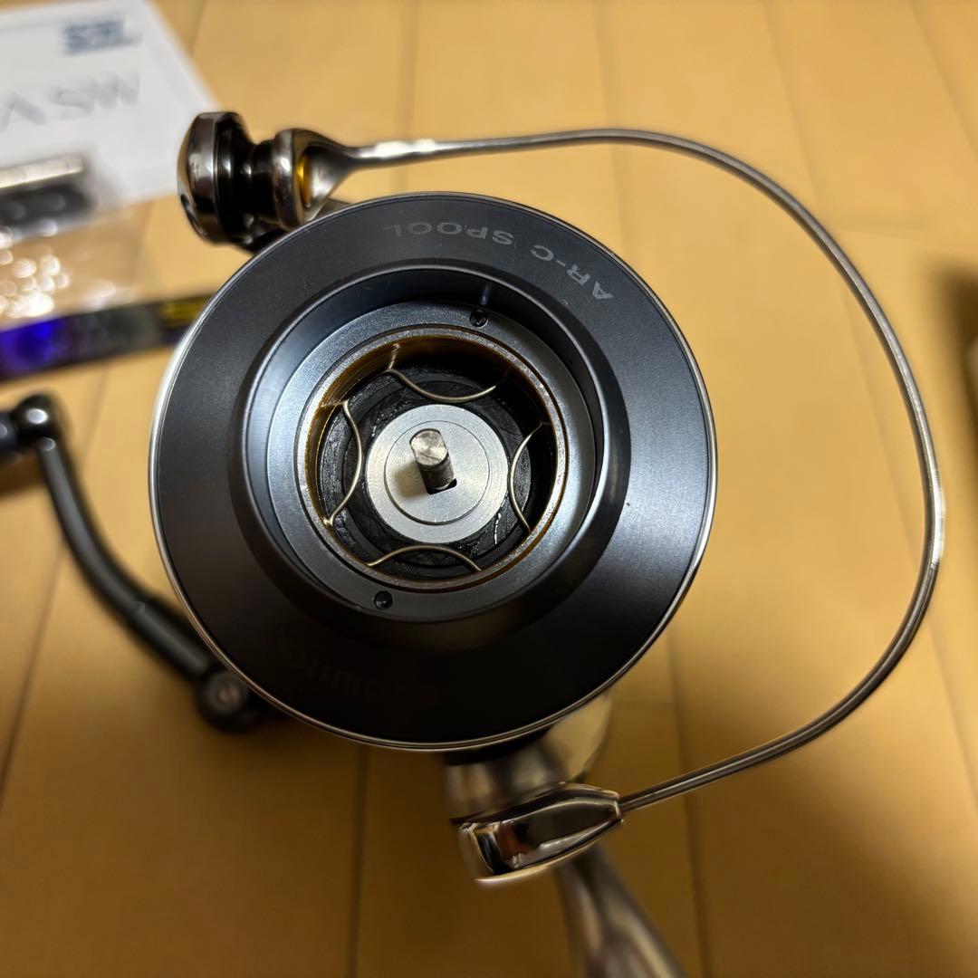【超美品】シマノ 08 ステラSW10000PG オーシャンマークスプール付