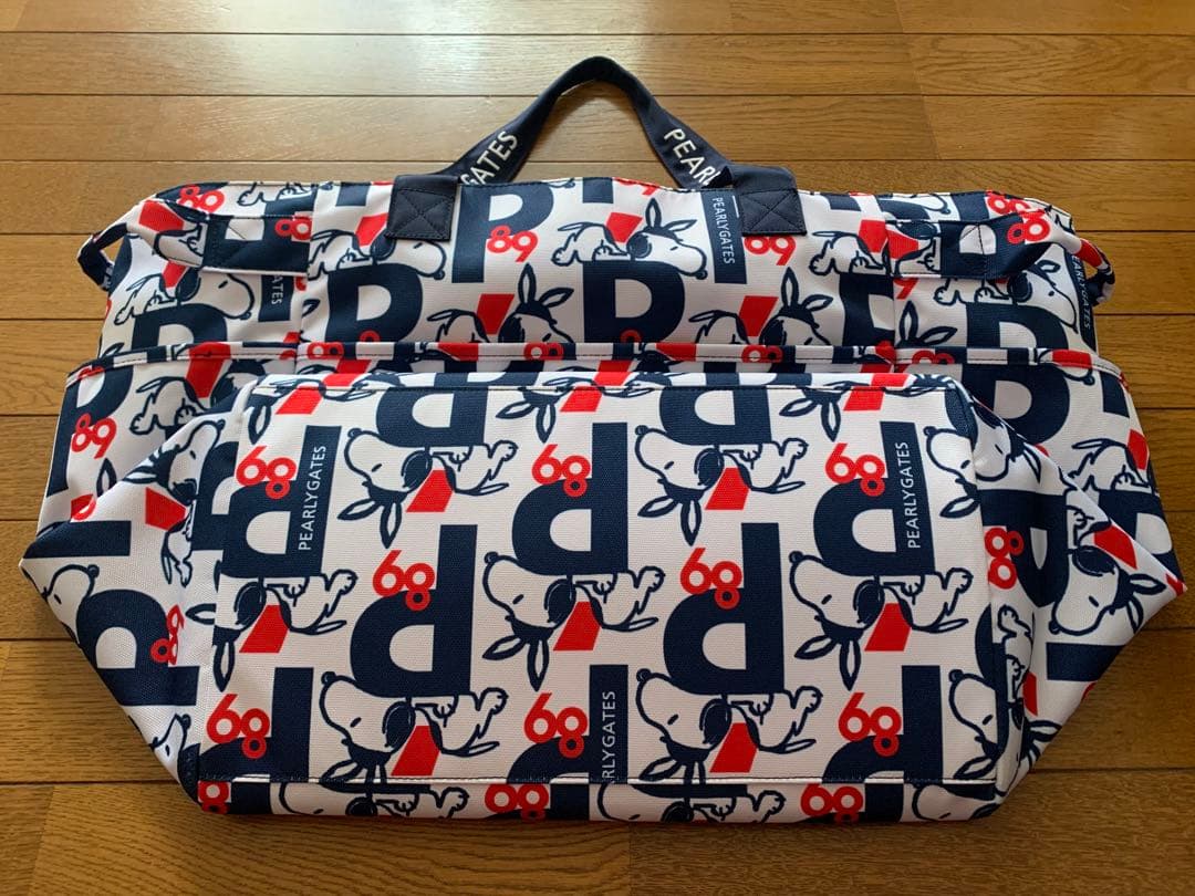 パーリーゲイツ　スヌーピー ロッカーバッグ　中古品