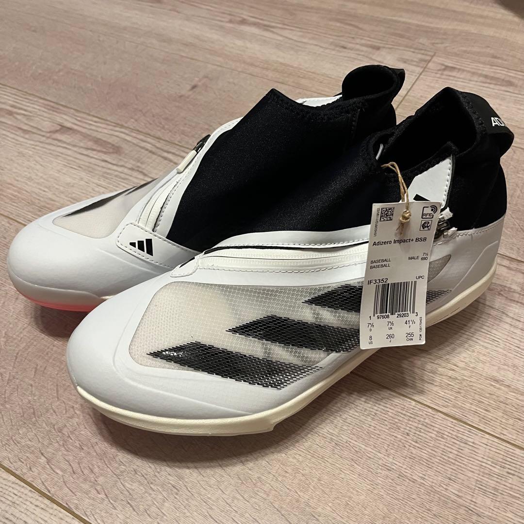 adidas Adizero Impact+ BSB 25.5cm スパイク