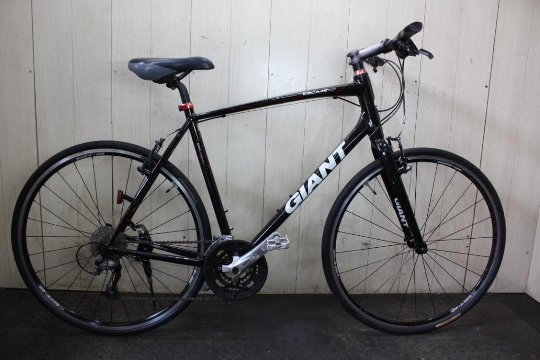 GIANT ESCAPE RX 700C アルミ 27速 560mm クロス　黒