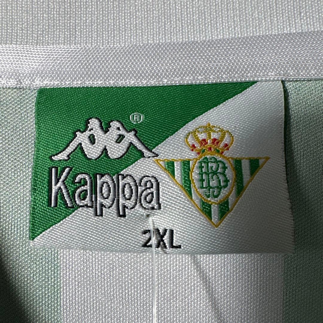 【★レアル・ベティス】 Kappa サッカー レトロ ユニフォーム 長袖 2XL