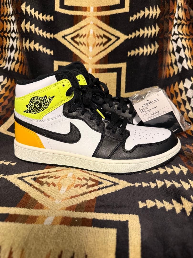Air Jordan 1 High ゴルフ用 US 10 28.0新品黒タグ