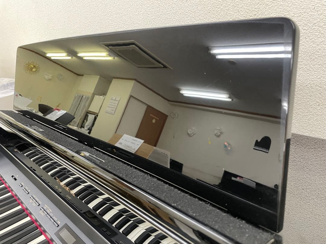 【高級鏡面モデル】Roland HP507PE 13年製 椅子付き 電子ピアノ