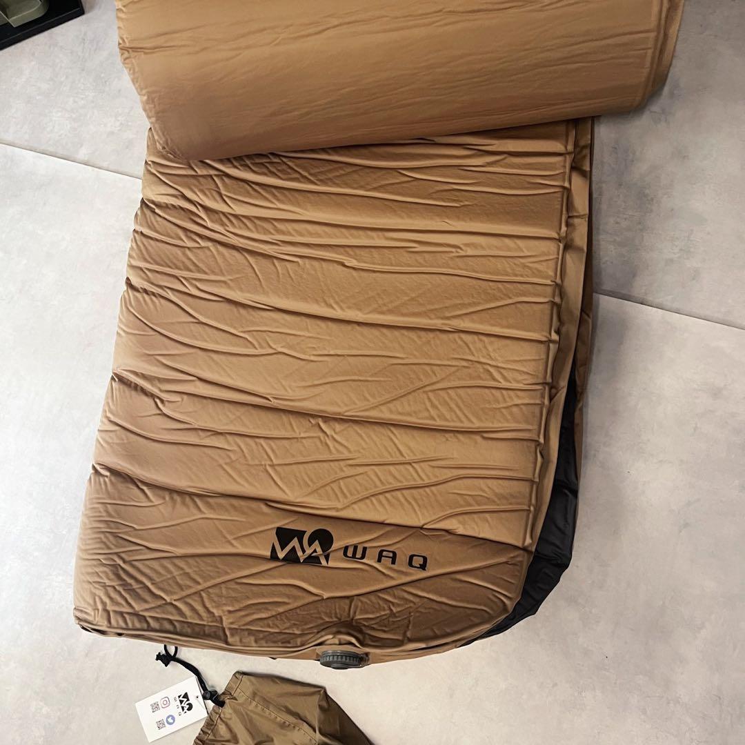キャンプマット10cm ダブルサイズ WAQ RELAXING CAMPMAT