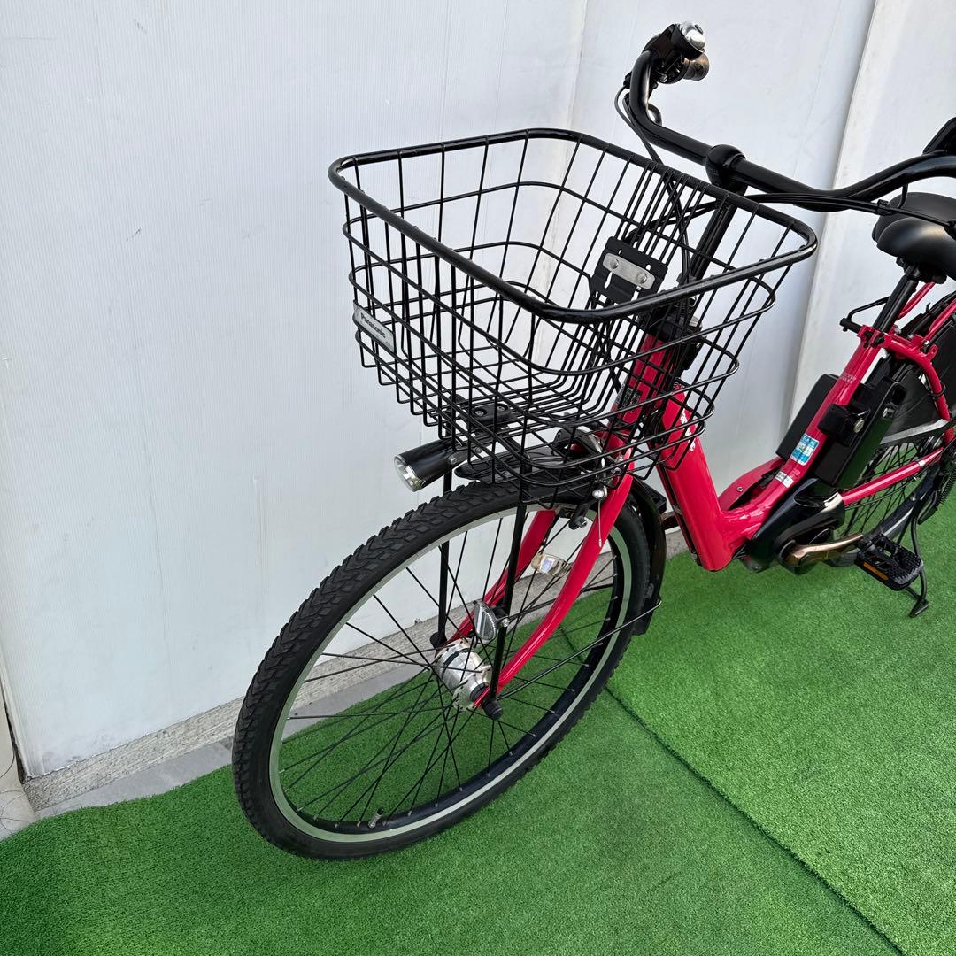 Panasonicパナソニック電動アシスト自転車26インチ 16Ah レッド
