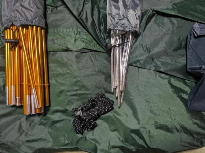 [中古]Gonex 軽量キャンプテント 3〜4人用