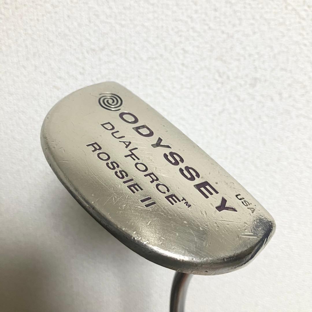 【グリップ新品】33インチ/オデッセイDUAL FORCE ROSSIEⅡパター