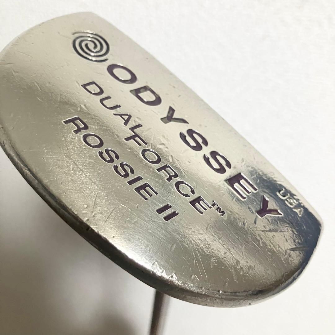 【グリップ新品】33インチ/オデッセイDUAL FORCE ROSSIEⅡパター