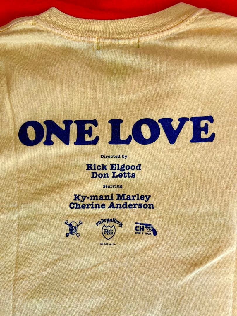 RUDE GALLERY×ONE LOVE TシャツM