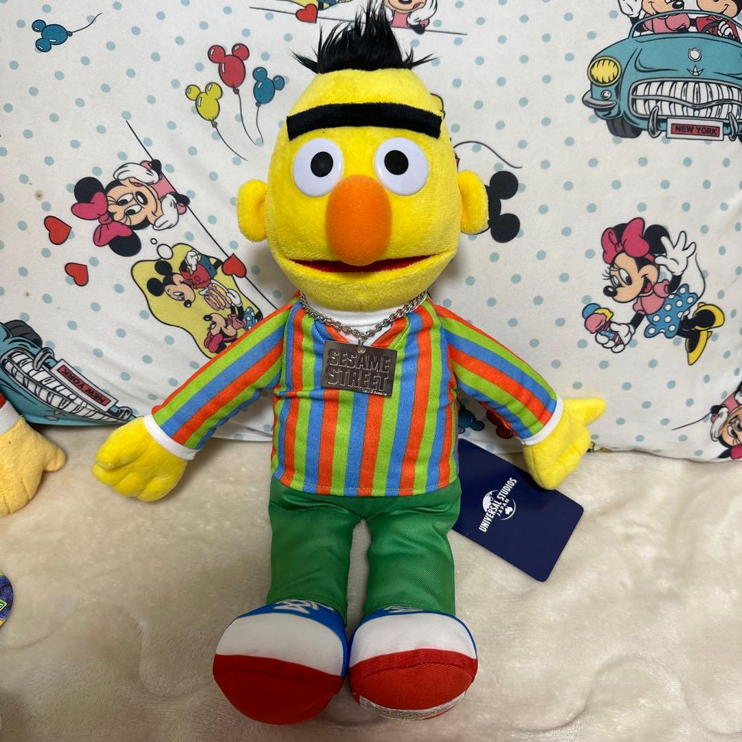 セサミストリート　バート　ぬいぐるみ