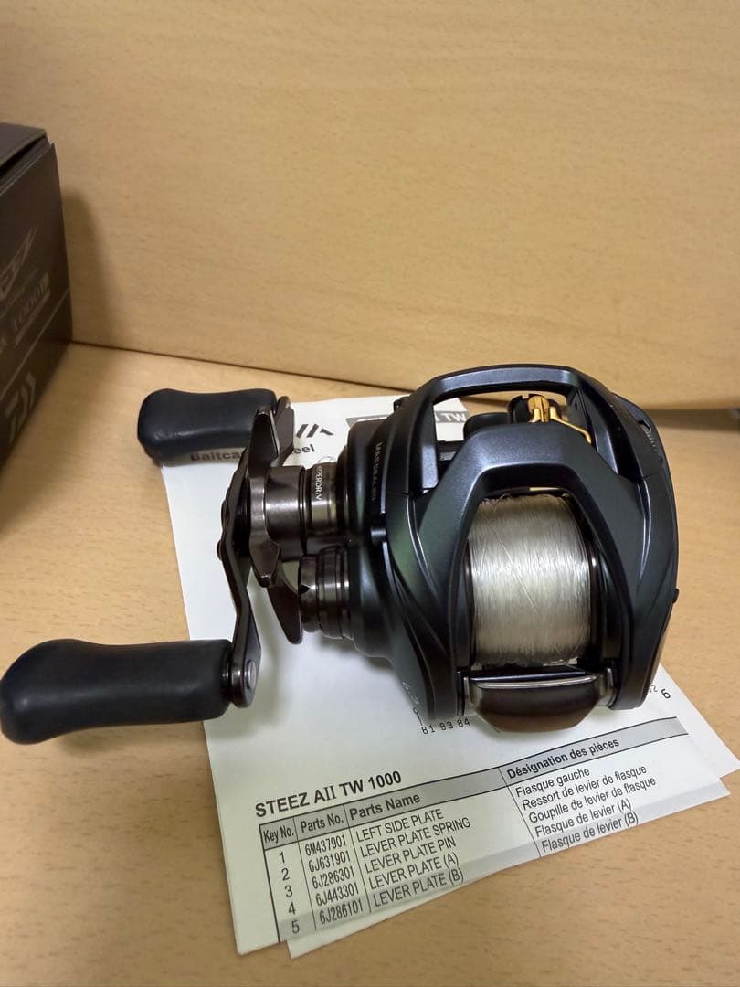 リール DAIWA 23STEEZ AII TW 1000L