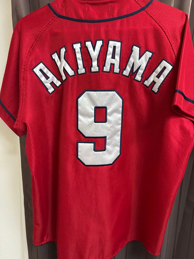 広島東洋カープ ビジター ユニフォーム 秋山翔吾AKIYAMA 9 M