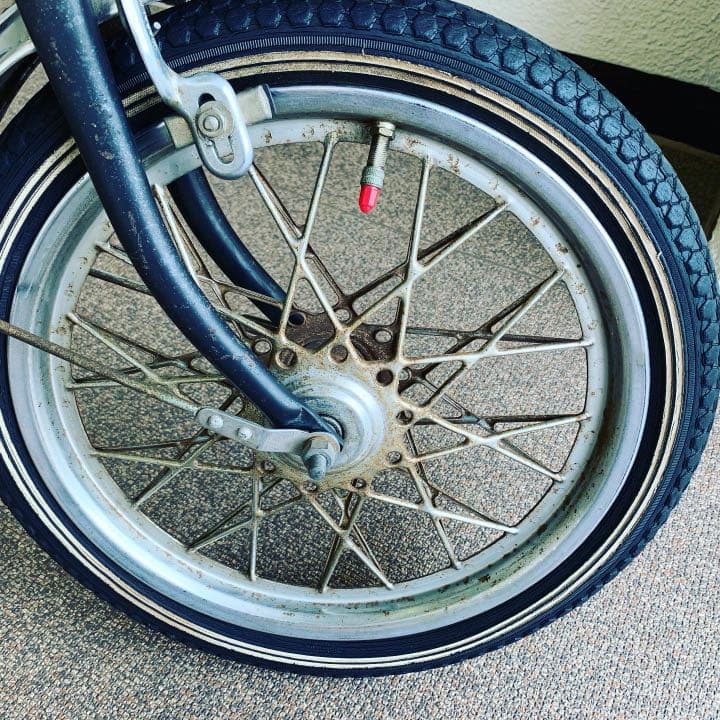 ミヤタ zigzag 70’ｓ　昭和レトロ折りたたみ　味わい抜群　近県配達込み