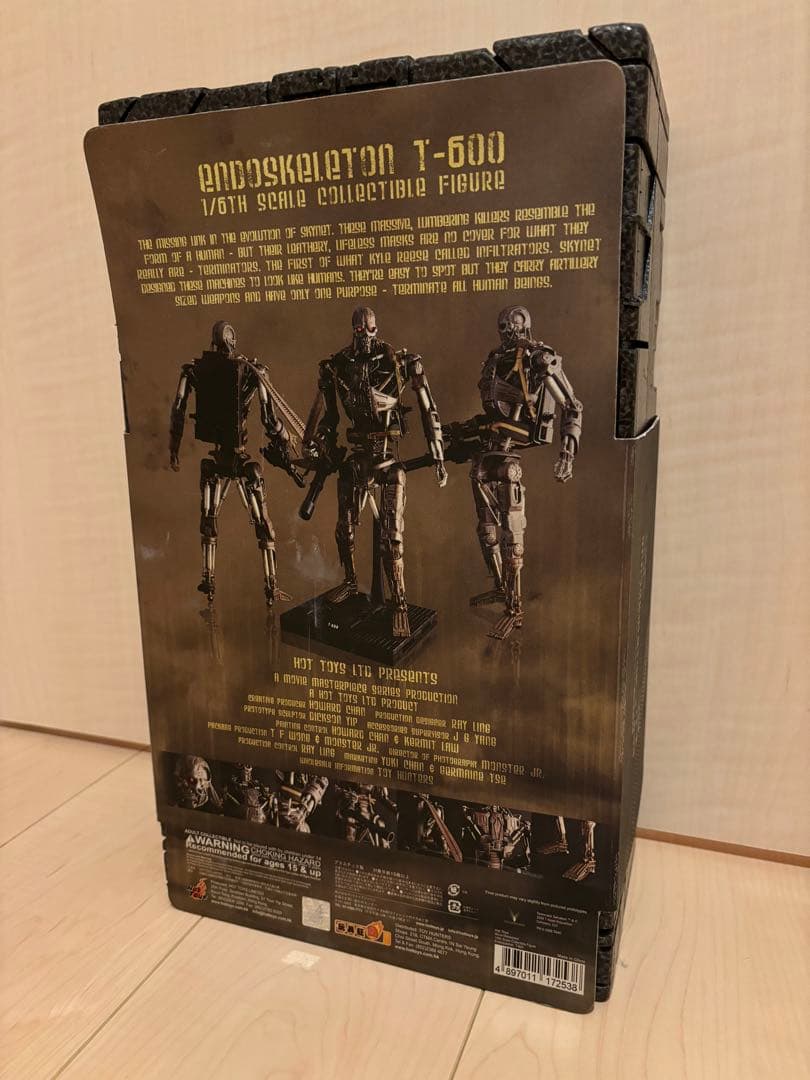 【希少☆未使用】ホットトイズ ターミネーター4 T-600エンドスケルトン1/6