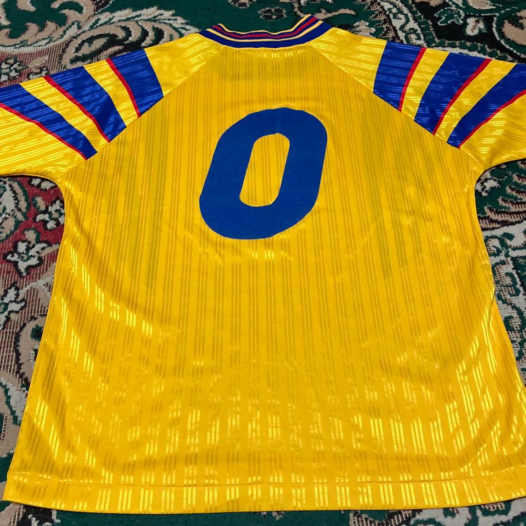 デサント製 アディダス　サッカー ゲーム　シャツ　ユニフォーム　XO