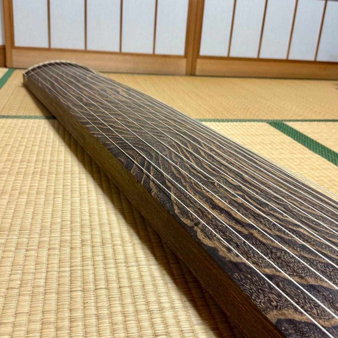 琴 13弦 在銘 クルムラ楽器 和琴 直接引取 全長188cm 練習用