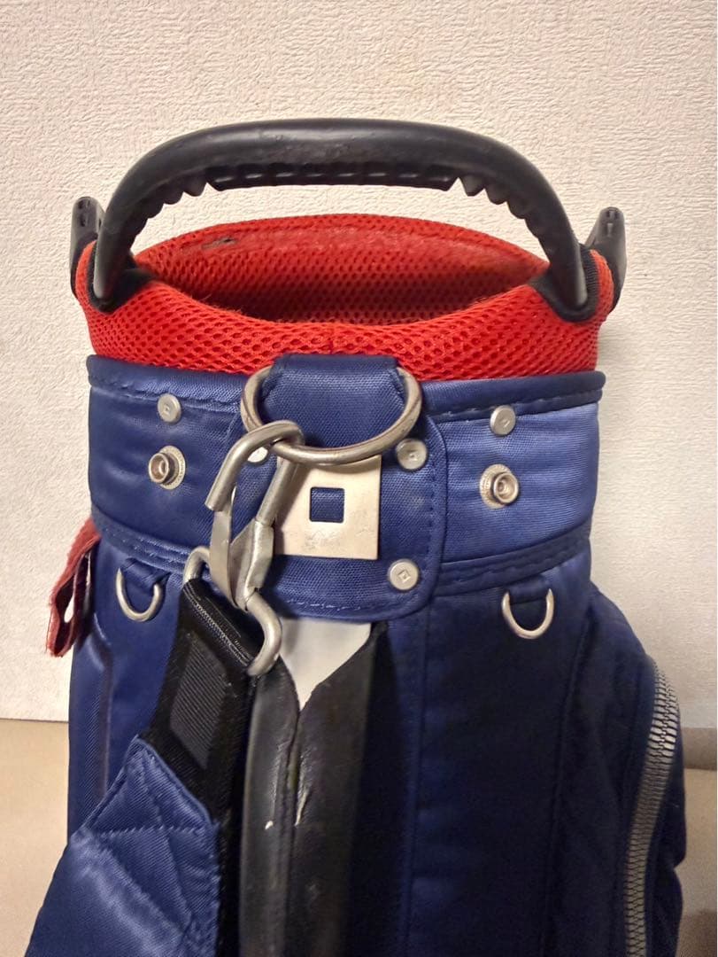 【送料込み】大人気　完売品　ONOFFオノフ　キャディバッグ ブルー