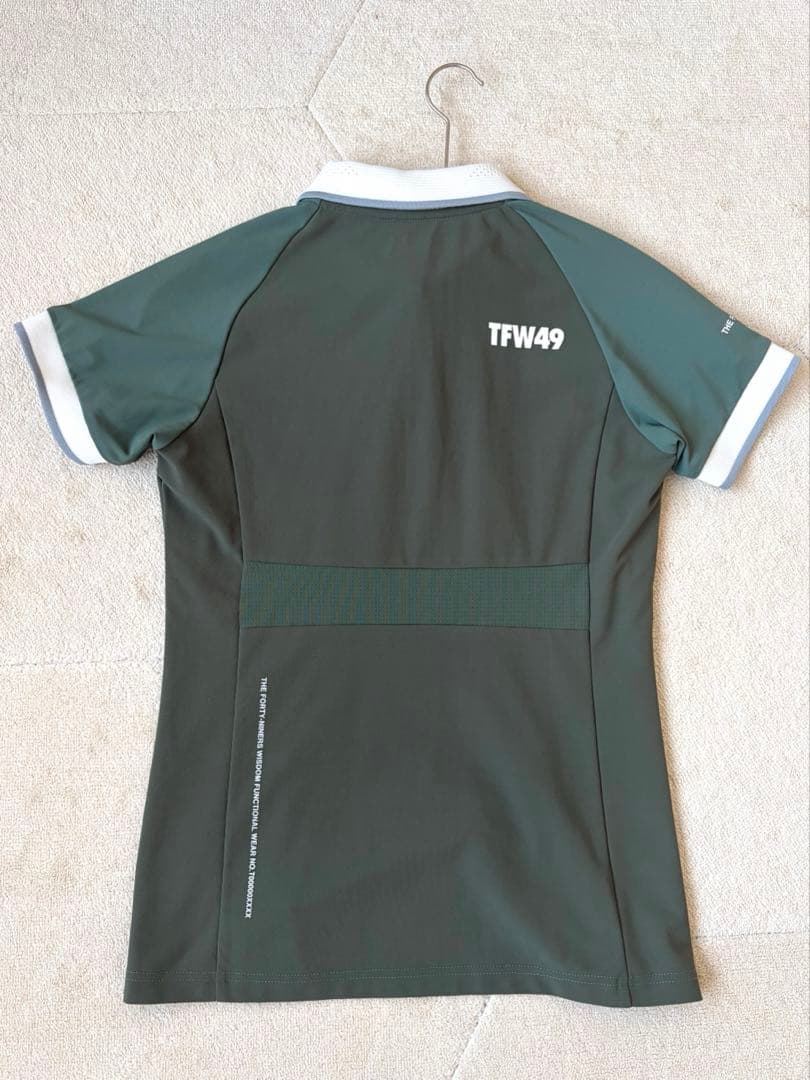 【美品】TFW49 ゴルフウェア　TシャツSサイズ