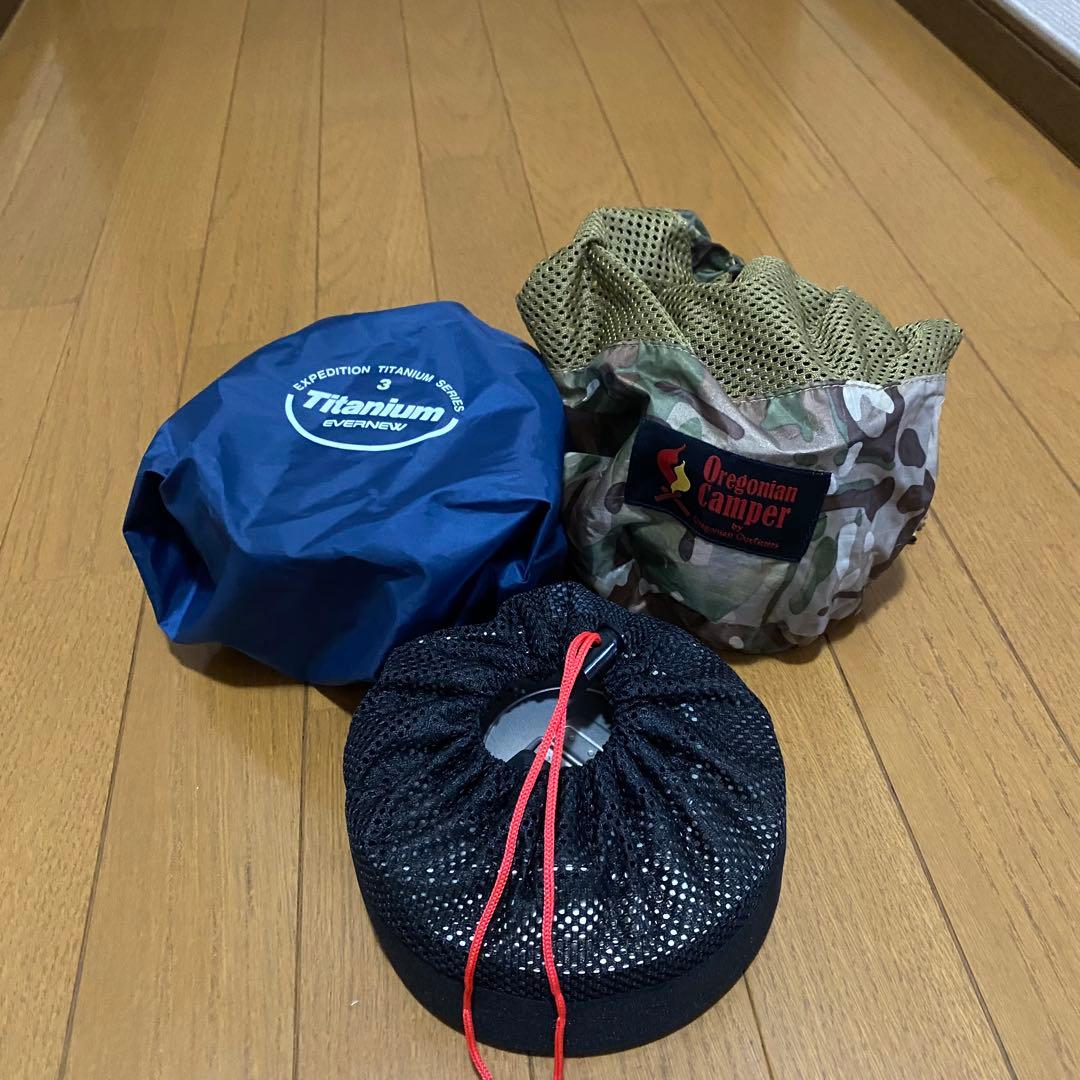 チタン製クッカーセット