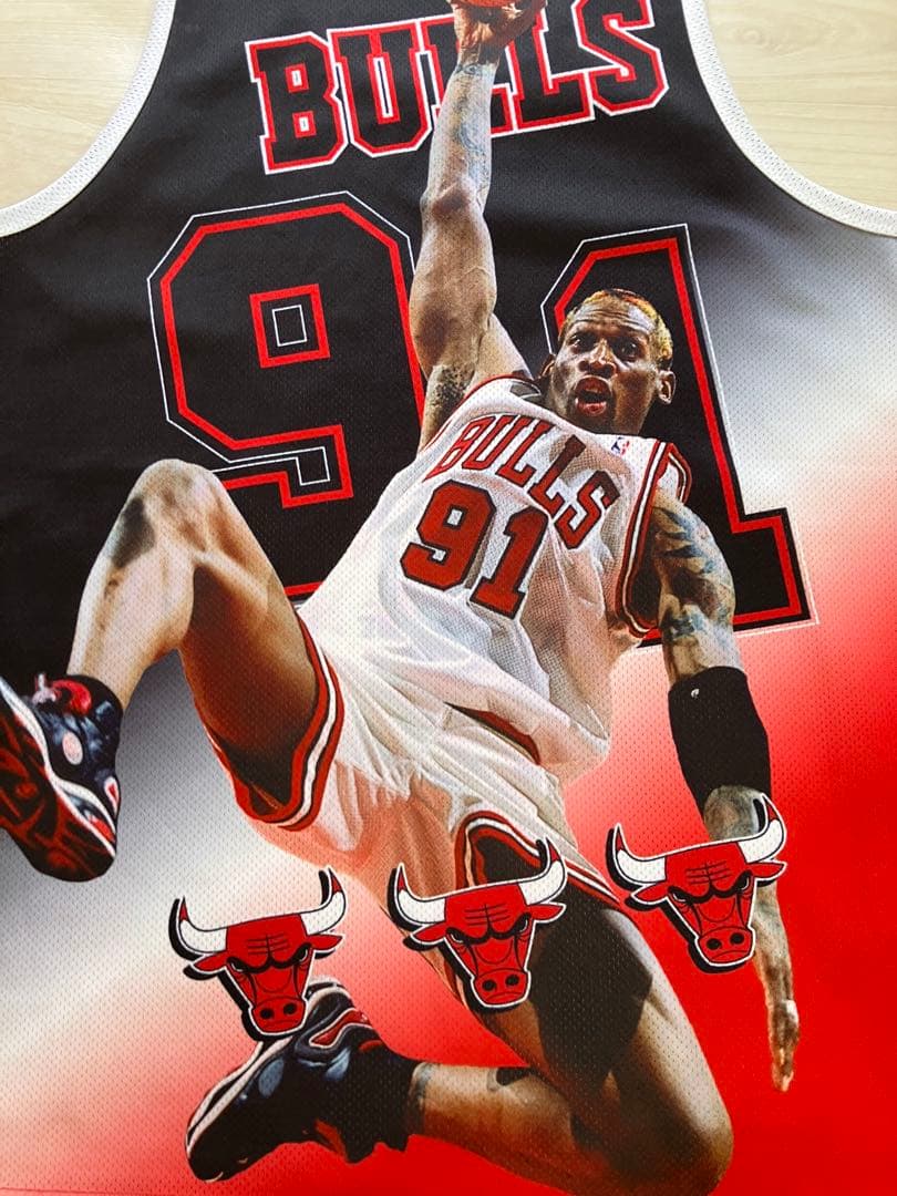 BULLS デニス・ロッドマン RODMAN　ブルズ　NBA ユニフォーム