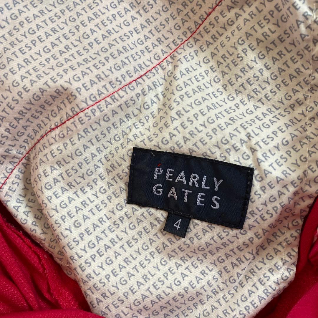 PEARLY GATESピンクストレッチパンツ メンズサイズ4（M）