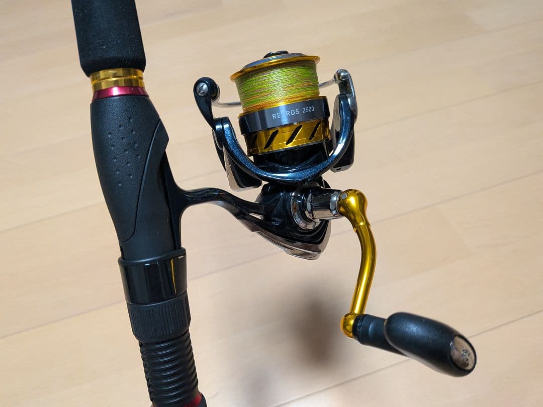 シーバス　ダイワ　ロッド　シーバスハンター　リール　レブロス　本体　セット