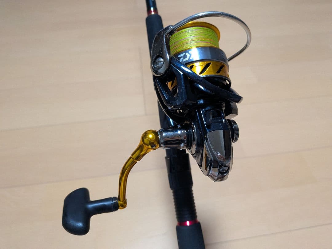 シーバス　ダイワ　ロッド　シーバスハンター　リール　レブロス　本体　セット