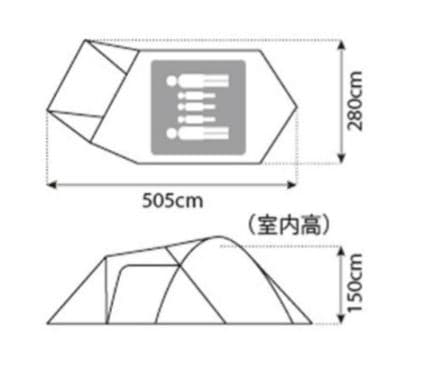 スノーピーク　アメニティドームМ