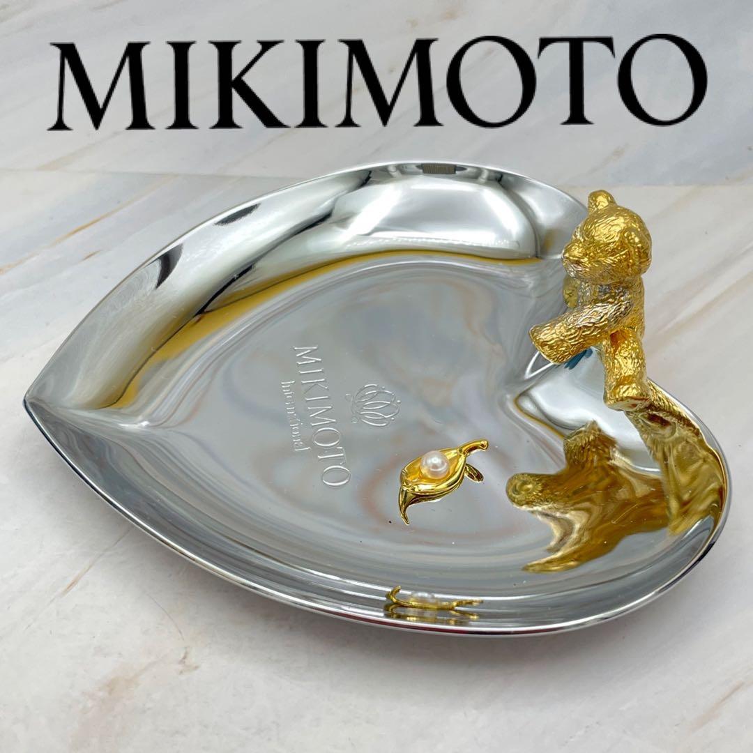 MIKIMOTO ミキモト　パール ジュエリートレイ 小物入れ