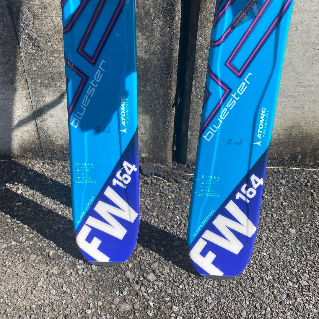 スキー板ATOMIC bluester FW 164cm ビンディングXTO10