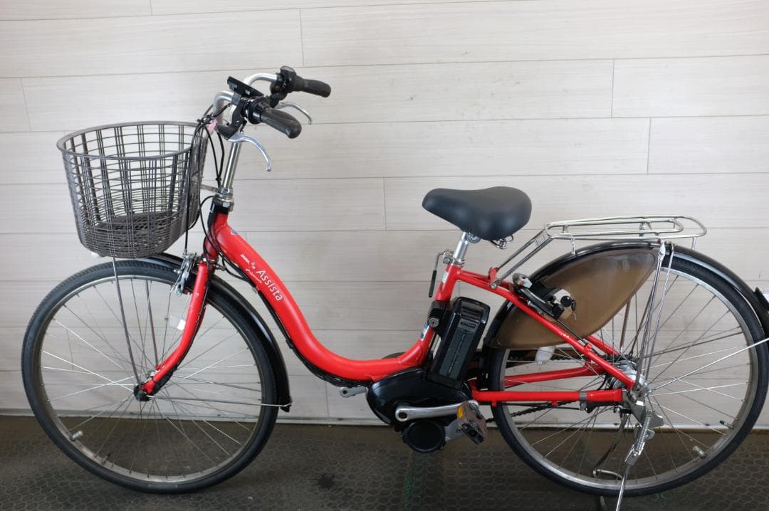 電動自転車BS　アシスタ　26インチ3段　8.7Ah（4点灯）充電器あり