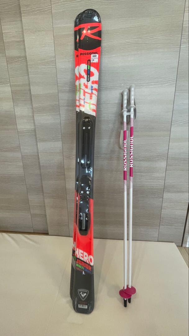新品　ロシニョール　ジュニア　スキーセット